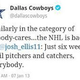 Illustration for article titled The Cowboys Took A Swipe At The NHL On Twitter, But The Dallas Stars (Eventually) Gave It Right Back